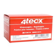 KLISJESNAGELS VERZINKT 4,5 X 40MM 125 STUKS