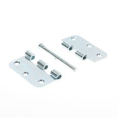 AXA SCHARNIER RONDE HOEKEN LOS GESTORT TOPCOAT GEGALVANISEERD 76 X 76 X 2MM 1105-24-23/7K