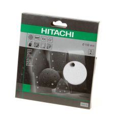 HIKOKI SCHUURSCHIJF DIAMETER150 K80 VELCRO WIT (10 ST)
