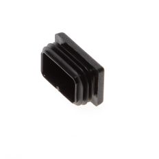 VIERKANTE INSTEEKDOP ZWART 40X25MM (BU.WERKS)