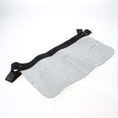 SPIJKERSCHORT LEDER MET RIEM 92