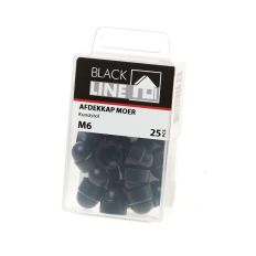 BLACKLINE AFDEKKAPJE KUNSTSTOF ZWART M6 (25)