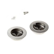 SCHUIFDEURKOM INLAAT ROND 50MM RVS(2) 385/SS