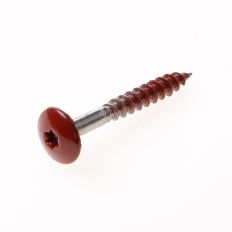 KLEURKOPSCHROEF RVS 4,8X38MM ROOD A1263