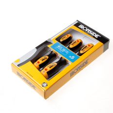 IRONSIDE SCHROEVEDRAAIERSET 5-DELIG PZ1-2 SL.3-4-5.5
