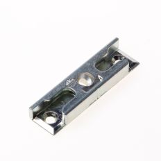 I.S. SLUITPLAAT ZILVER 18MM