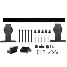 INTERSTEEL SCHUIFDEURSYSTEEM BASIC TOP MAT ZWART