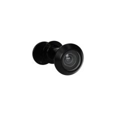 D4E DEURSPION AFSLUITK. STAAL- ZWART 35-58 MM ZICHTHOEK 180GR 90MIN