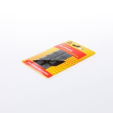 DELTAFIX STOOTDOPJES SET VAN 8 DOPJES 18 X 18 X 6MM ZWART