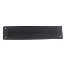 INTERSTEEL TOCHTWERING RECHTHOEK RVS/MAT ZWART