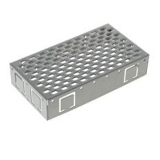 GEVELFIX-IN RVS INZETROOSTER RAL7038 210X115