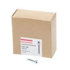 SPAANPLAATSCHROEF VZ PK TX-25 5.0X30 (200)