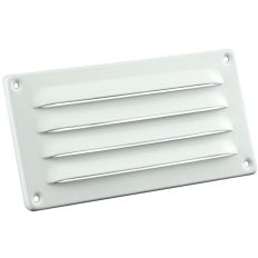 ALU SCHOEPENROOSTER 180X90MM WIT