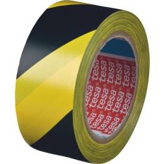 TESA 60760 MARKERINGTAPE ZWART / GEEL