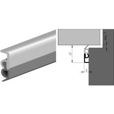 TOCHTSTRIPOPBOUW ACRYLBESTENDIG 3000MM ELRO 6905.AR