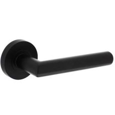 GATDEEL LINKS BASTIAN OP ROZET VERDEKT ø52X10MM MET NOKKEN ZWART