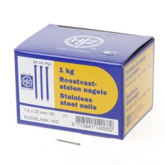 DRAADNAGEL RVS-A2 VK 1.6X25 (1KG)