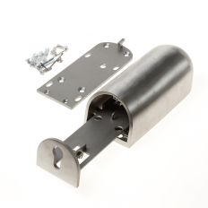 KRUSE SLEUTELKLUIS RVS OPBOUW VOOR ENKELE 17MM EURO PROFIELCILINDER WANDMONTAGE