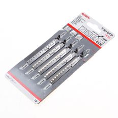 DECOUPEERZAAGBLAD HARDHOUT T 301 BCP BLISTER VAN 5 ZAAGJES