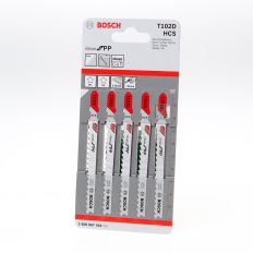 DECOUPEERZAAGBLAD (PLAST/PPE) T 102 D BLISTER VAN 5 BLADEN
