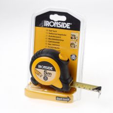 IRONSIDE ROLBANDMAAT RUBBER ABS 5 METER X 25MM