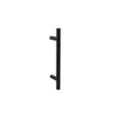 INTERSTEEL DEURGREEP T-MODEL Ø 20 MM – 300 MM MAT ZWART