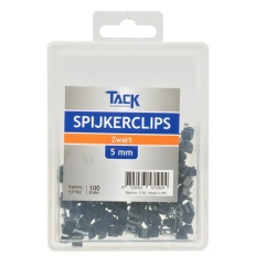 KABELBEUGELS ZWART 5MM (100)