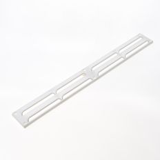 VENTILATIEROOSTER KUNSTSTOF WIT SCHOEPENROOSTER BUITEN 37 X 4 51542