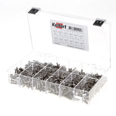 ASSORTIMENTSDOOS ZELFTAPPER CILINDERKOP RVS A2 DIN7981
