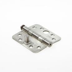 KOGELLAGERSCHARNIER H367-89892025 RVS RONDE HOEKEN 89 X 89 X 3MM 6732.133.8989