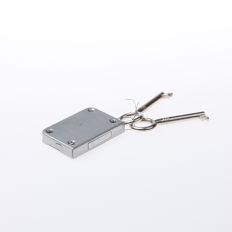 MEUBELSLOT TYPE 760 BREEDTE 20MM INCLUSIEF TWEE SLEUTELS