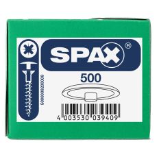 SPAX AFDEKKAP WIT BOORKOPSCHROEF SPAX AFDEKKAP WIT BOORKOPSCHROEF