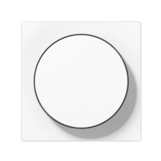 JUNG DIMMER DRAAIKNOP AS500 GLANS WIT JUNG DIMMER DRAAIKNOP AS500 GLANS WIT
