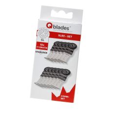 QBLADES ZAAGBLADENSET VOOR HOUT 11-DELIG SL93 SET 10+1ST