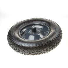 KRUIWAGENWIEL METALEN VELG GRIJS