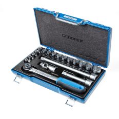GEDORE DOPPENDOOS 1/2" 19-DELIG FMU-20 8-24MM