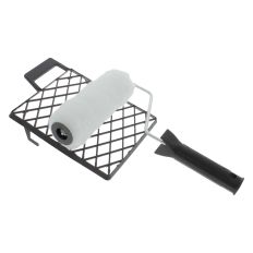 BUDGET MUURVERFSET MET ROOSTER EN COMPLEET ROLLER - 3 DELIG