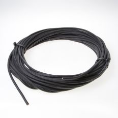 KABEL NEOPREEN ZWART 2 X 1.0MM² X 25 METER