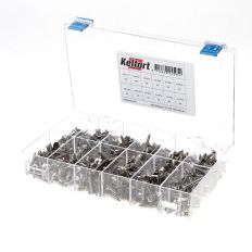 ASSORTIMENTSDOOS ZELFTAPPER PLATKOP RVS A2 DIN 7982