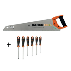 BAHCO HANDZAAG PRICECUT 22" + SHCROEVENDRAAIERSET BAHCOFIT 6 DELIG