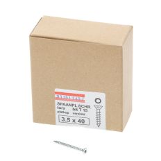 SPAANPLAATSCHROEF VZ PK TX-15 3.5X40 (200)