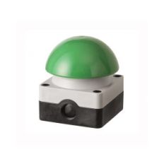 PADDENSTOELDRUKKNOP MET GROEN KNOP