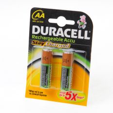 DURACELL BATTERIJ DURACELL PENLITE OPLAADBAAR AA BLISTER VAN 4 BATTERIJEN
