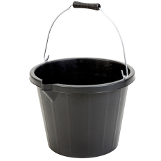 GRIPLINE-X 14L EMMER ZWART HAAKBEUGEL L-SCALA TUIT