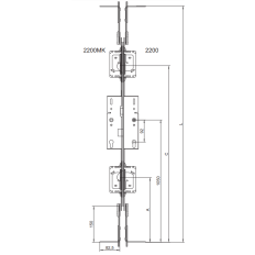HAKO MEERPUNTSLUITING 2200MK PASSIEF