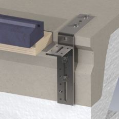 GB KOZIJNSTELHOEK TYPE E SENDZIMIR VERZINKT 65 X 180MM 0724805