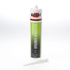 SILICONENKIT SANITAIR WIT 310ML