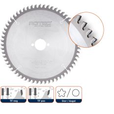 HM ZAAGBLAD VOOR NF-METALEN, ø216X2,8X30, Z=60, TF NEG
