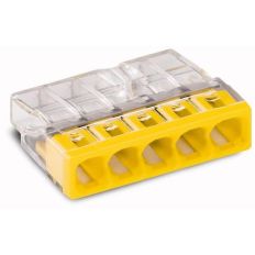 WAGO LASKLEM MINI 5-VOUDIG 5X0,5-2,5MM² (100ST)