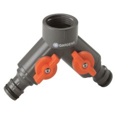 GARDENA TWEEWEGVENTIEL G1/2-G3/4 938